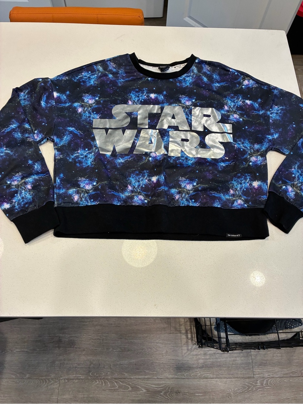 Her Universe Disney Parks Star Wars Galaxy Pullover Sweatshirt Women’s S